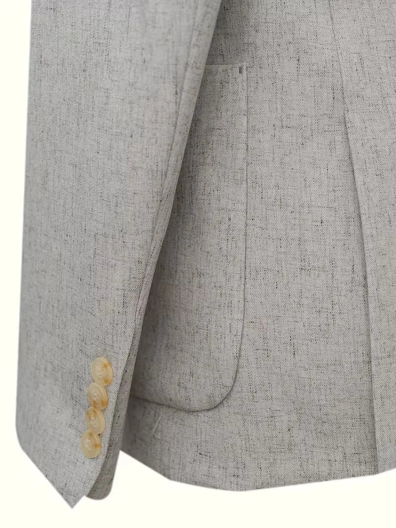 Linen Blazer Slim Fit