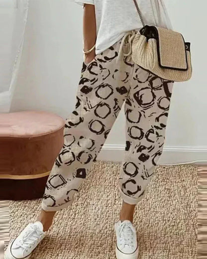 Linen Trousers for Women - Layla