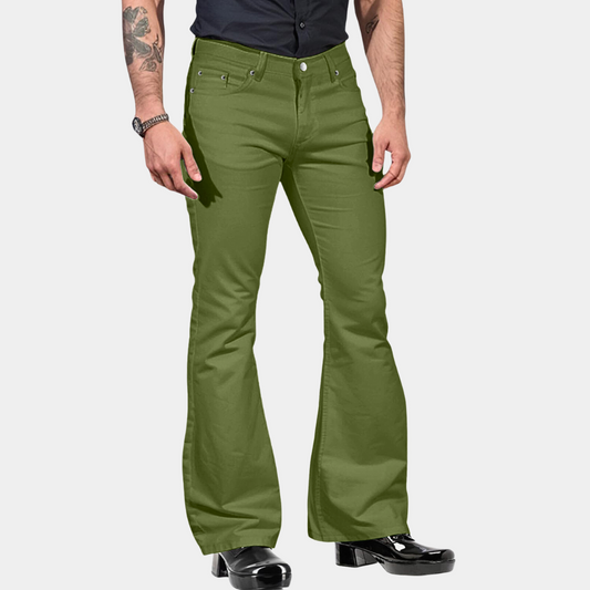 Bruno - Pantalones acampanados de moda para hombres