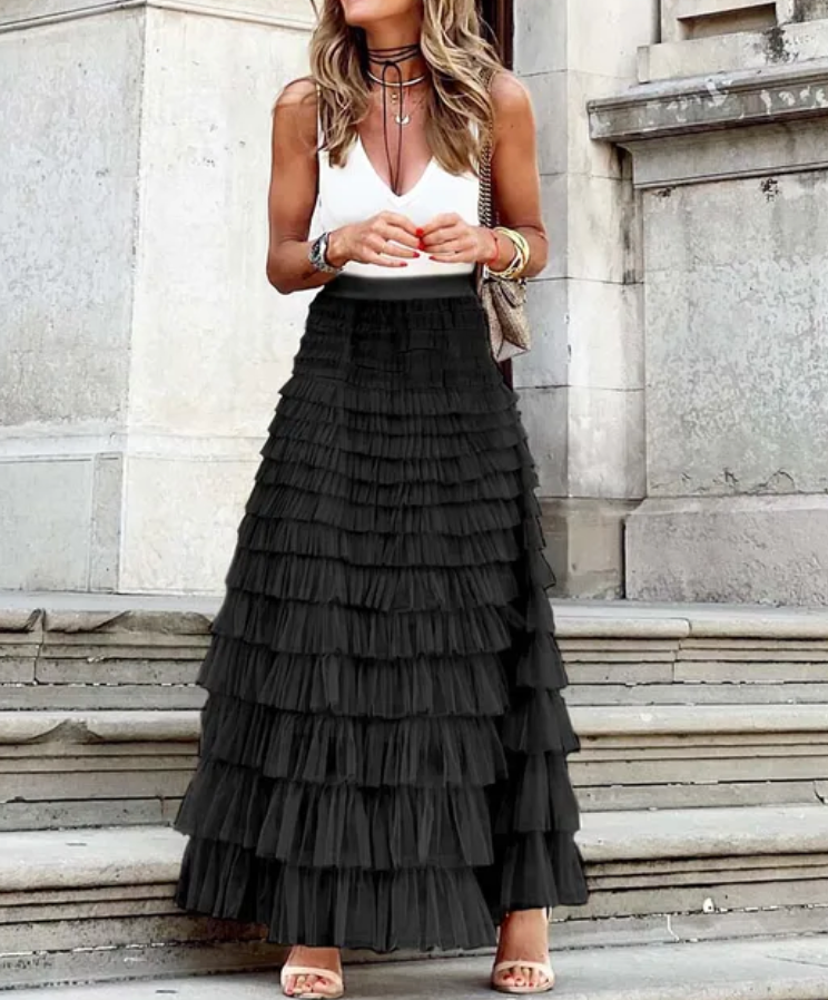 Amber - Timeless Flattering Tulle Skirt