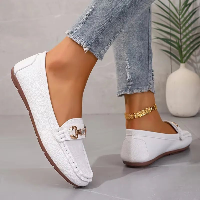 Loafers with Bow Detail