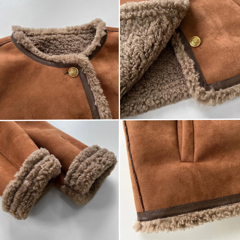 Lola | Luxe fleece coat