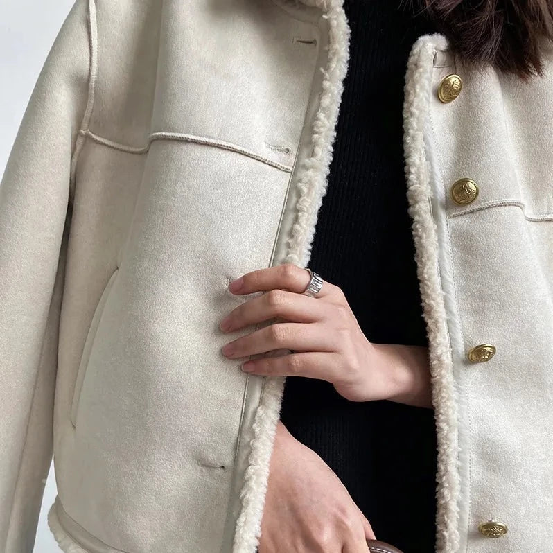 Lola | Luxe fleece coat