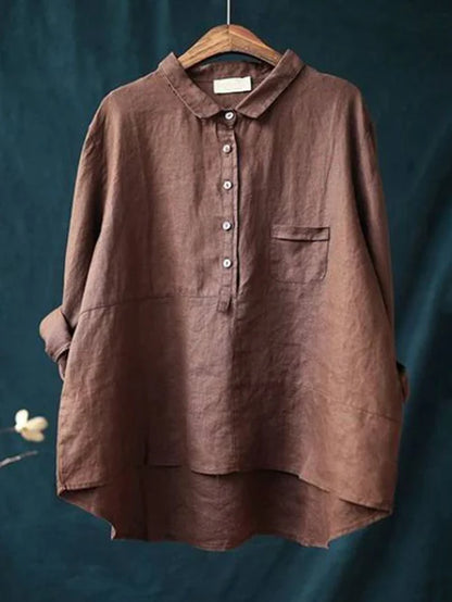 Long Sleeve Blouse for Women - Elinoir