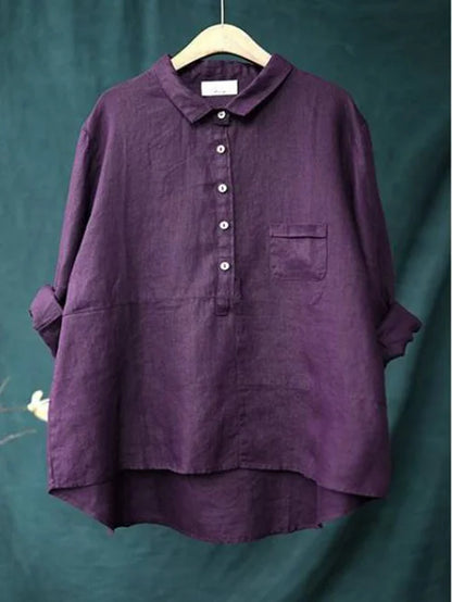Long Sleeve Blouse for Women - Elinoir