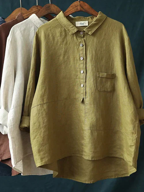 Long Sleeve Blouse for Women - Elinoir