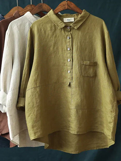 Long Sleeve Blouse for Women - Elinoir