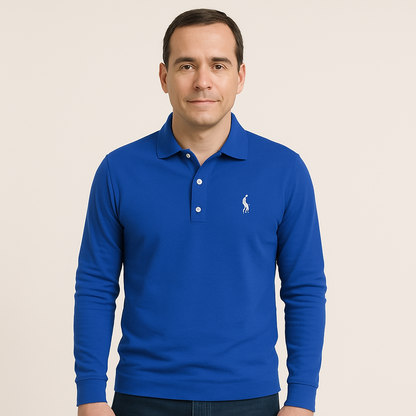 Long Sleeve Polo for Men - Bastian