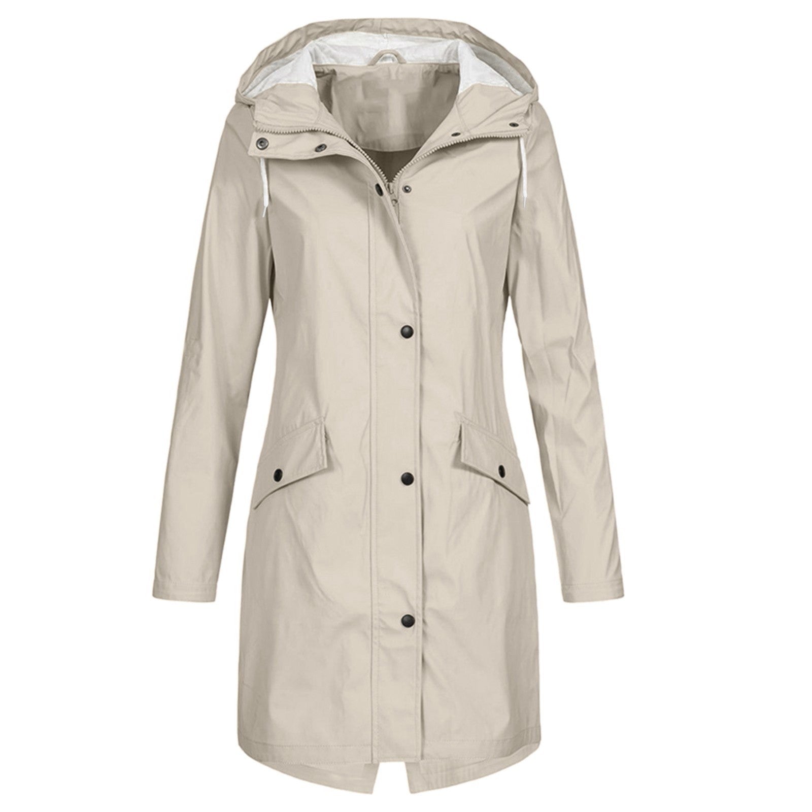 Long Winter Coat with Hood - Myrell