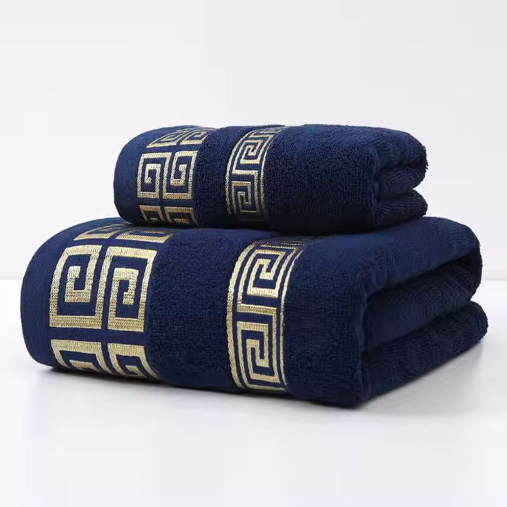 Premium Cotton Towel Set 2-Pack