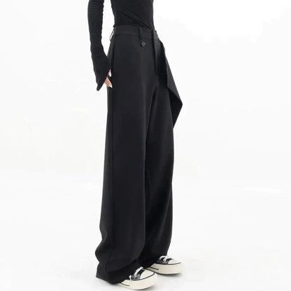 Lorry - Asymmetrical Baggy Women's Pants
