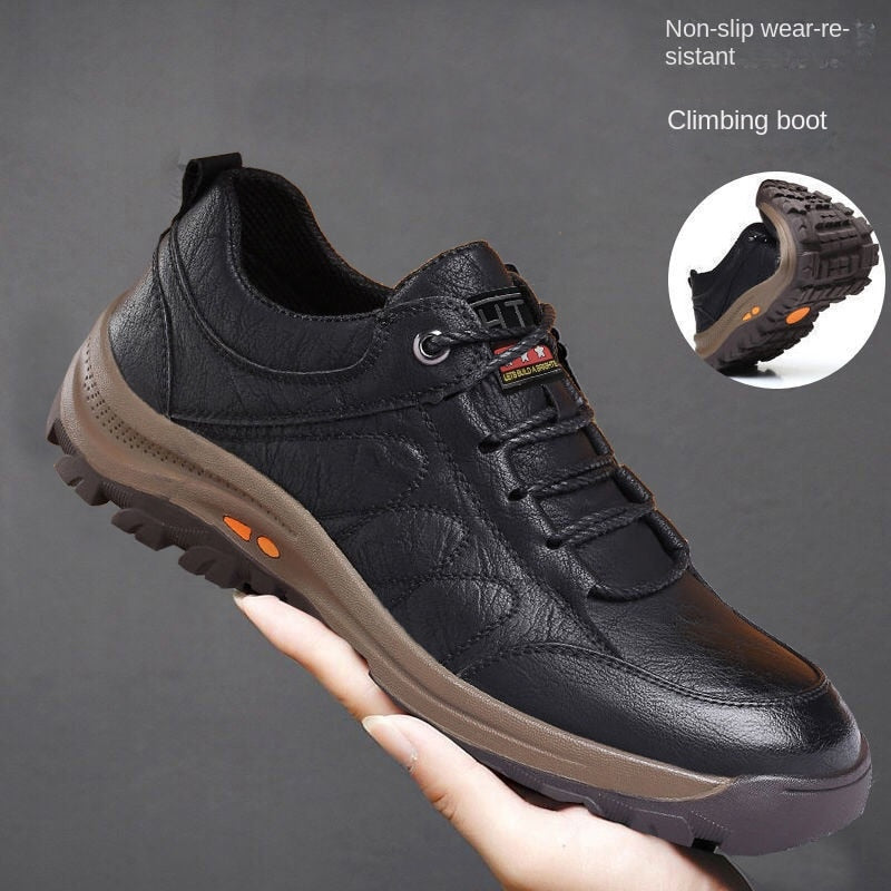 Lotte | Breathable Brown Walking Shoes