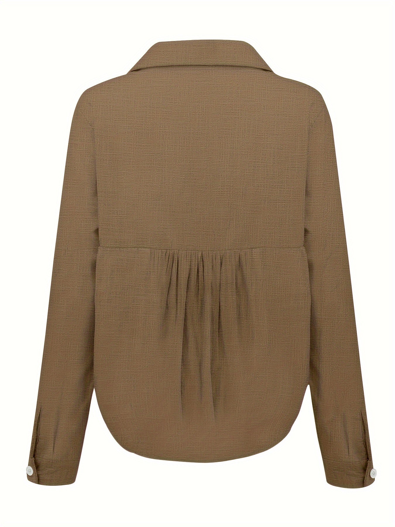 Lotte | Casual linen shirt with long sleeves