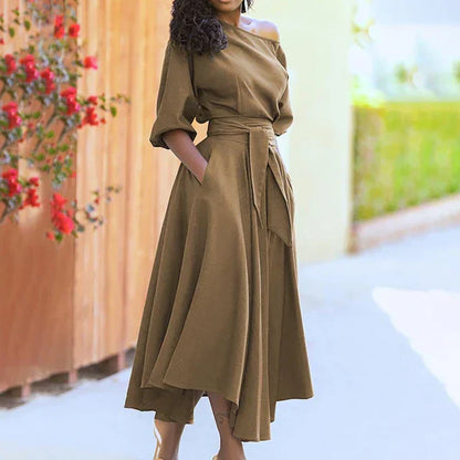 Lotte | Elegant Split Dress