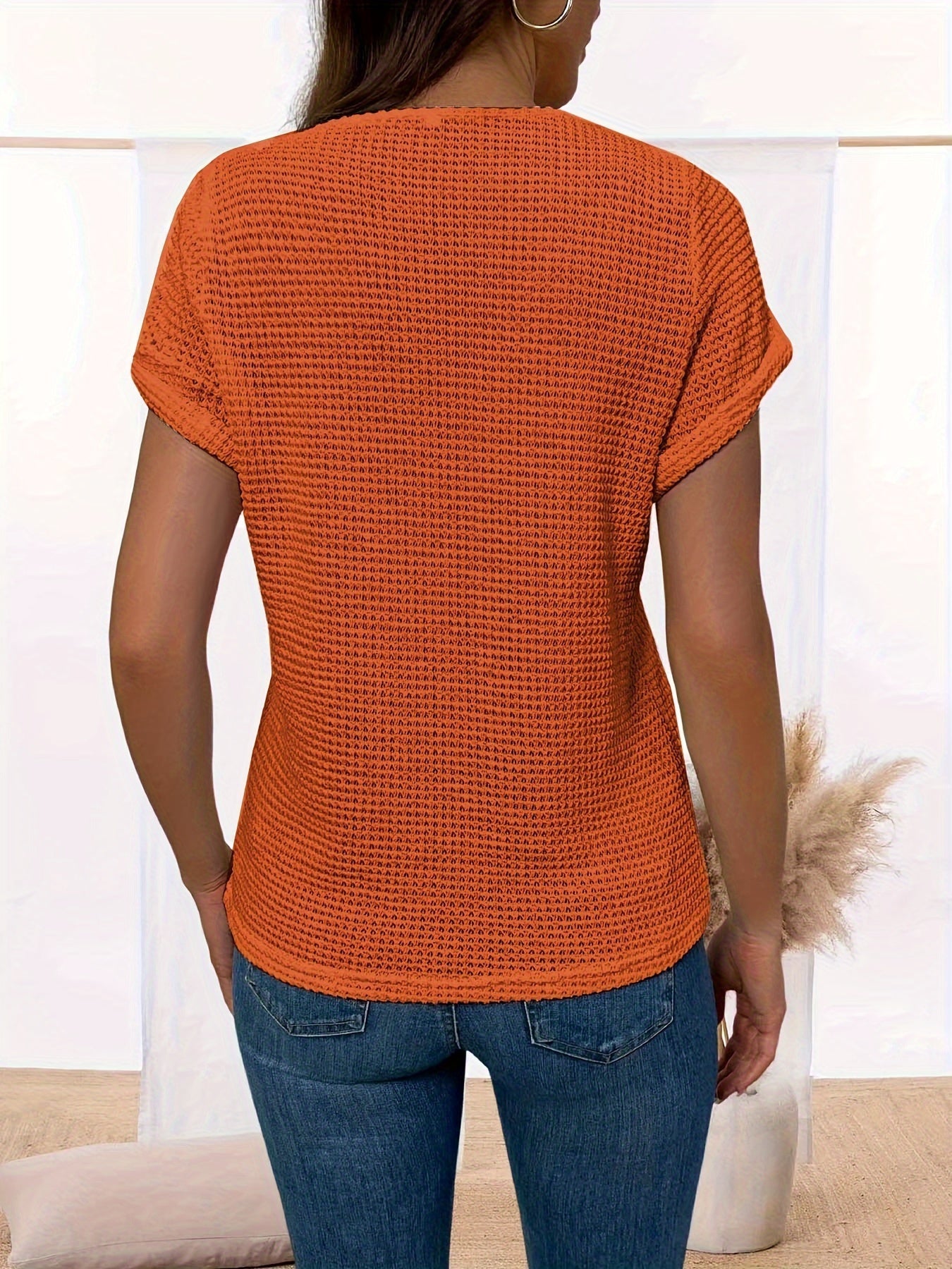 Lotte | Lace Insert T-Shirt with Round Neck