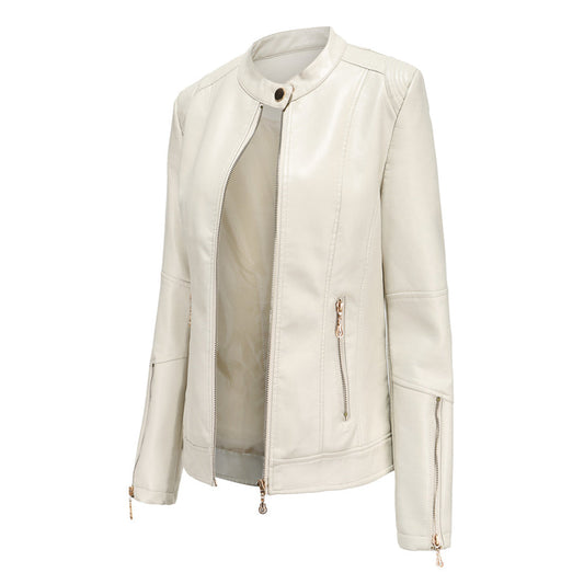 Lotte | Stylish Leather Jacket