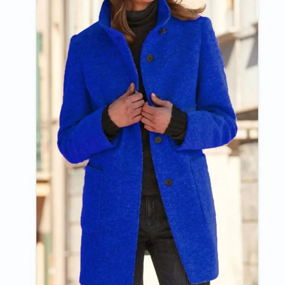 Lotte | Windproof Ladies' Coat with Stand-Up Collar
