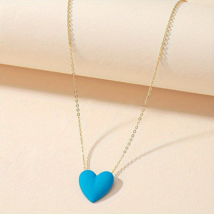 Love | Stylish and Simple Heart-Shaped Love Necklace
