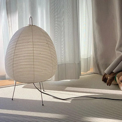 Japanese Design Rice Paper Floor or Table Lamp