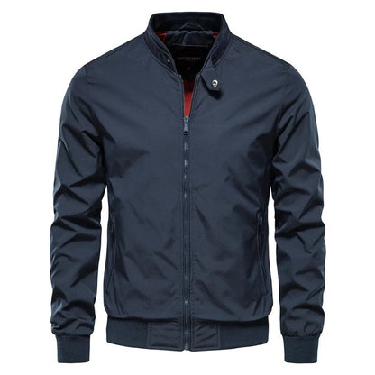 Luca | Slim fit black men's summer jacket
