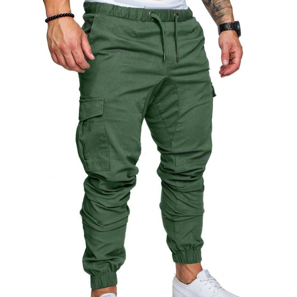 Lucas | Men's Cargo Trousers with Elastic