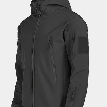 Lucas | Warm fleece men's jacket with hood