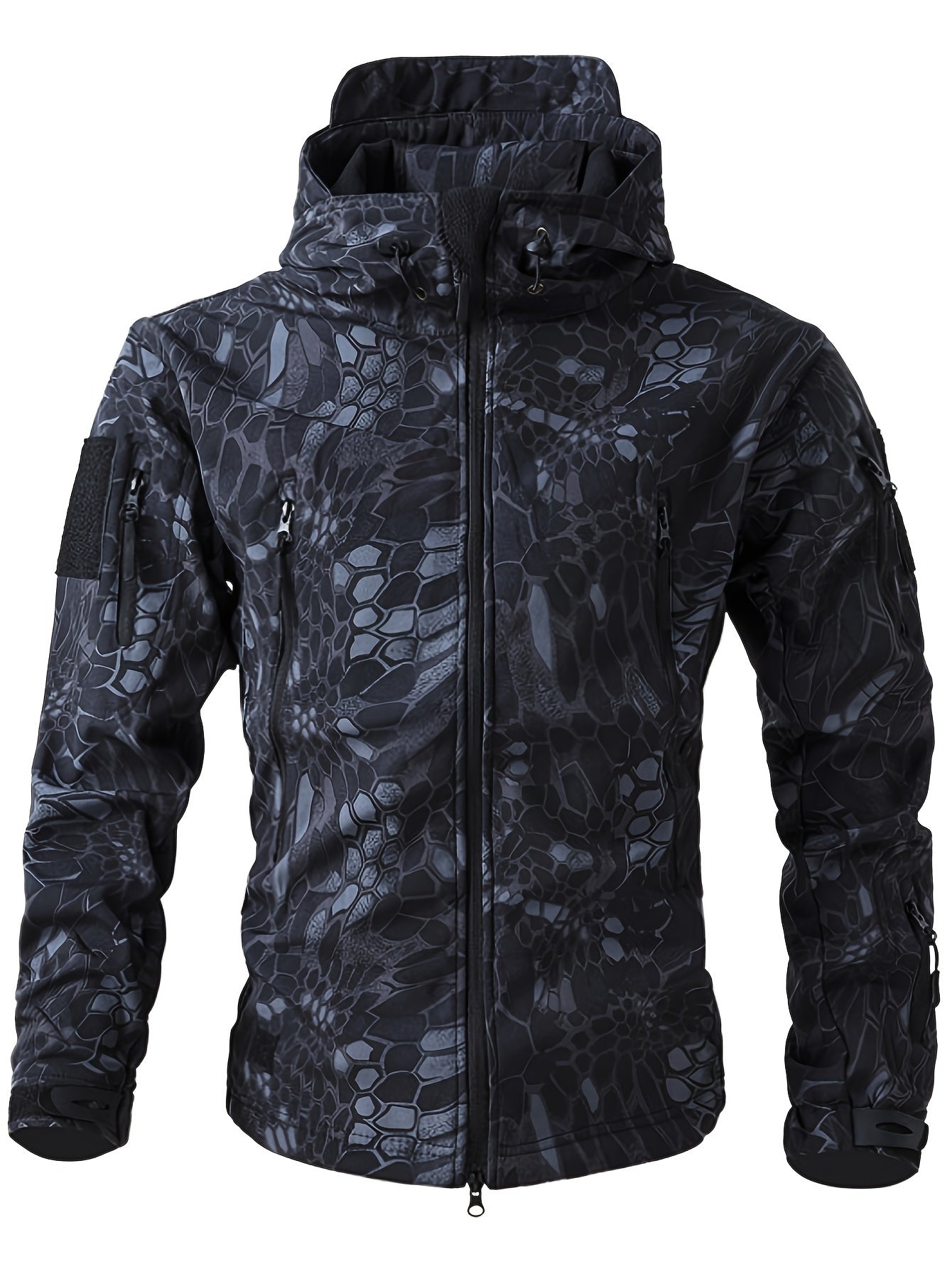 Lucas | Warm fleece men's jacket with hood