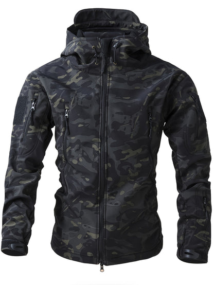 Lucas | Warm fleece men's jacket with hood