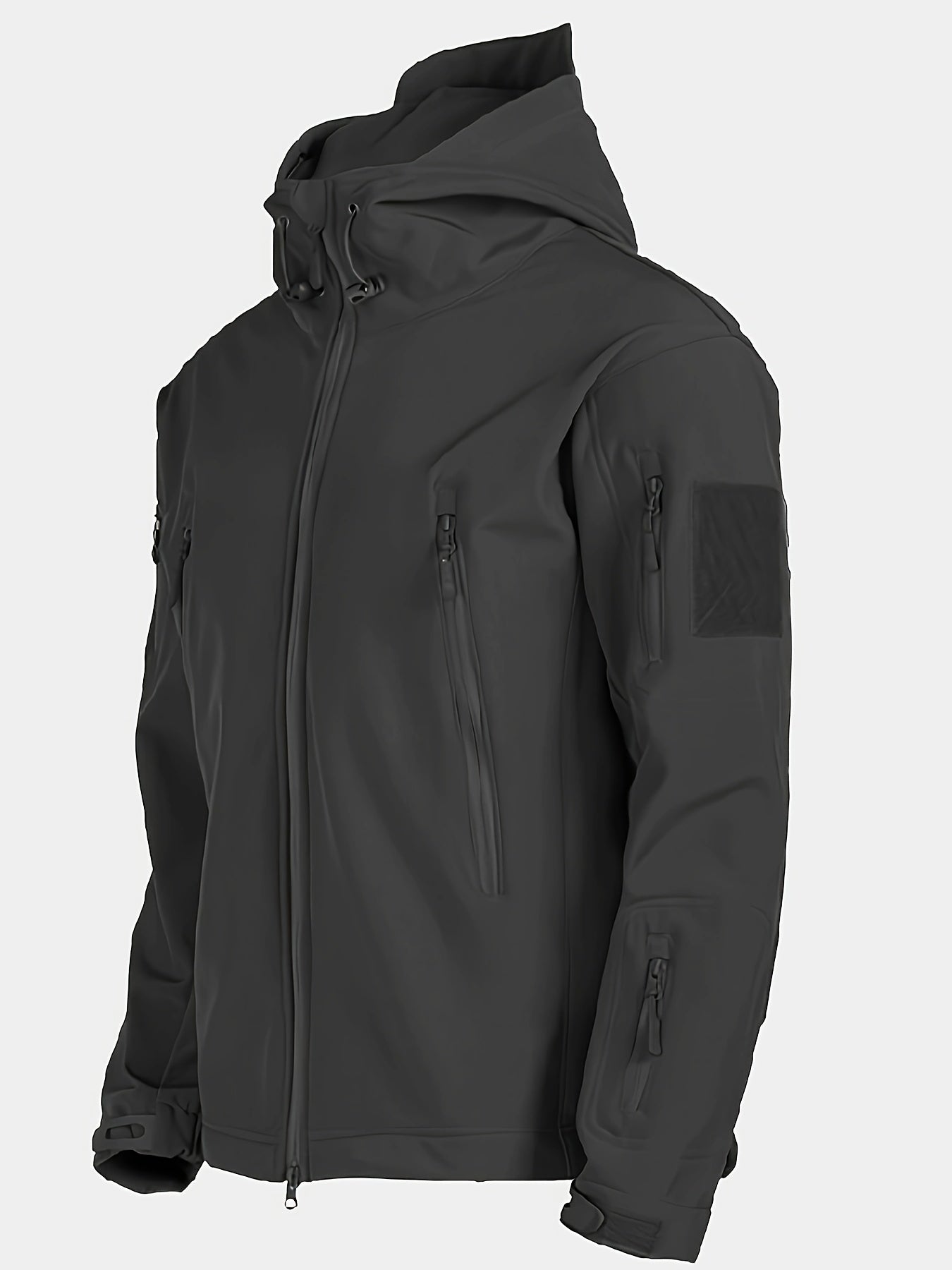 Lucas | Warm fleece men's jacket with hood