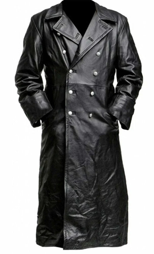 Lugh - Polished trench coat with multiple buttons