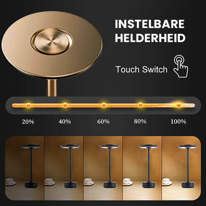 LuminLight | Wireless Rechargeable Dimmable LED Table Lamp