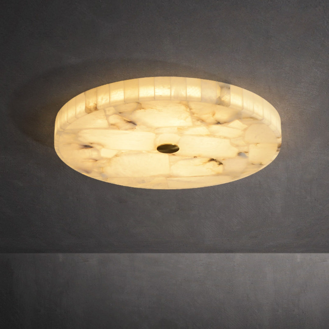 Luxury Marble Ceiling Light with LED and Smart Features