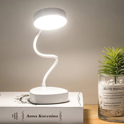 Moderní nastavitelná LED stolní lampa – stmívatelné světlo s flexibilním krkem a USB připojením