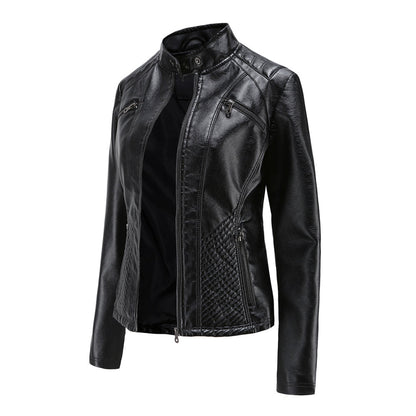 Luna | Refined Leather Jacket for Women