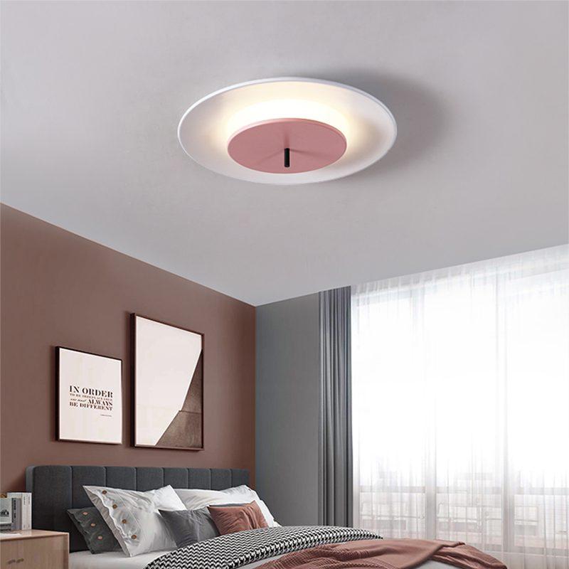 Modern Nordic Lunar Ceiling Light with LED