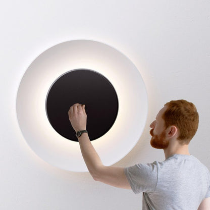 Modern Nordic Lunar Ceiling Light with LED