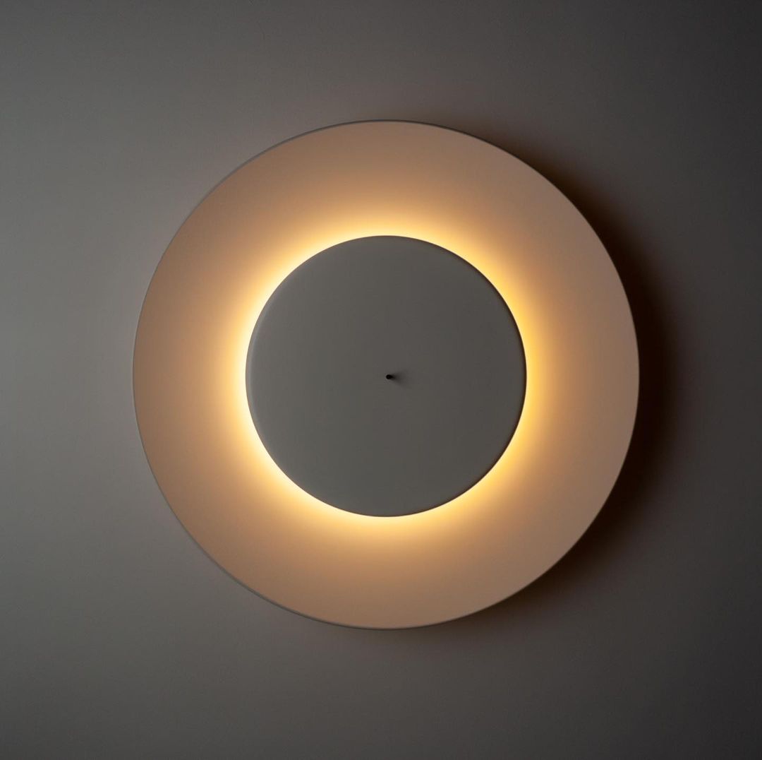 Modern Nordic Lunar Ceiling Light with LED