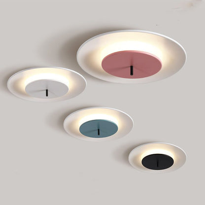 Modern Nordic Lunar Ceiling Light with LED