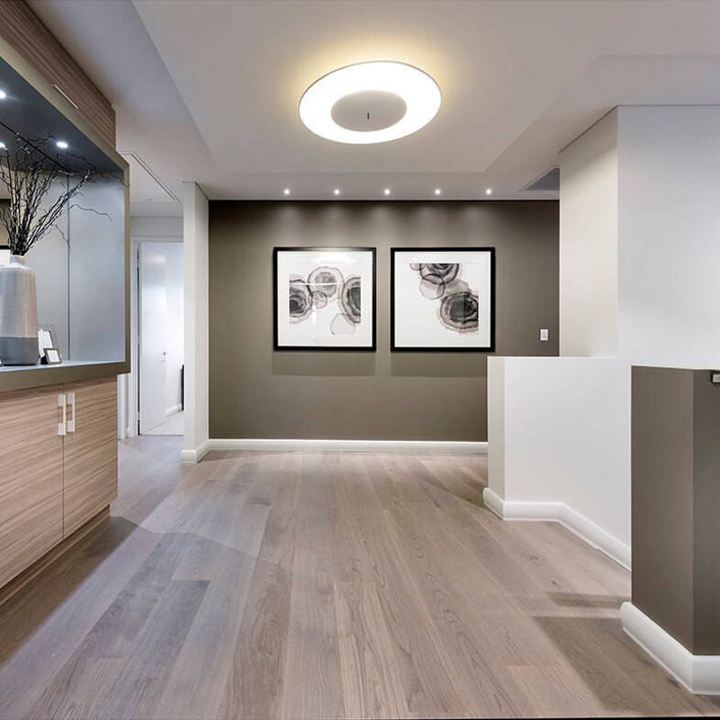 Modern Nordic Lunar Ceiling Light with LED