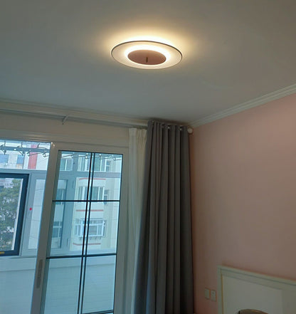 Modern Nordic Lunar Ceiling Light with LED