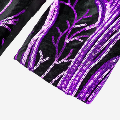Luxe Sequin Blazer for Men