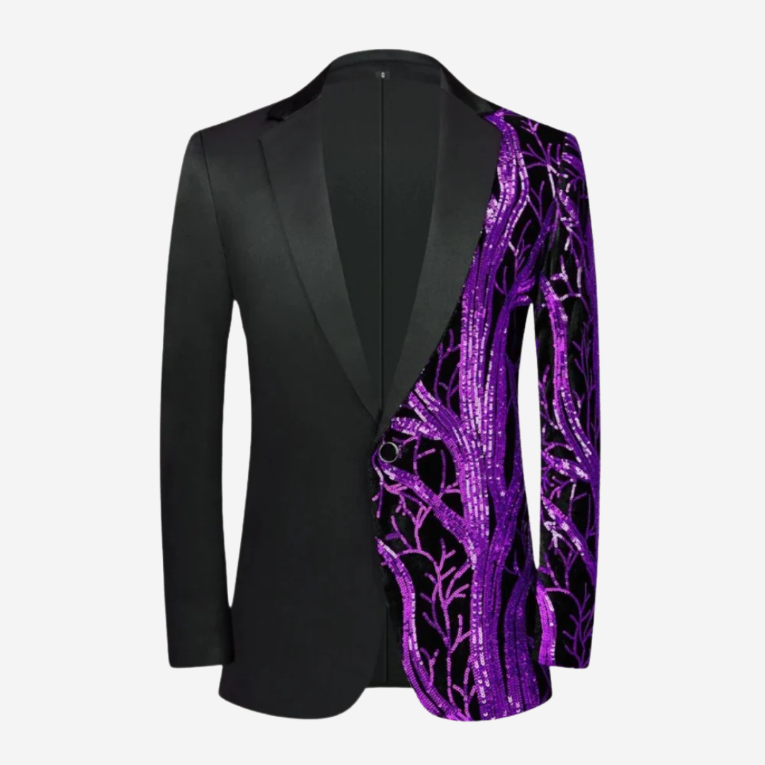 Luxe Sequin Blazer for Men