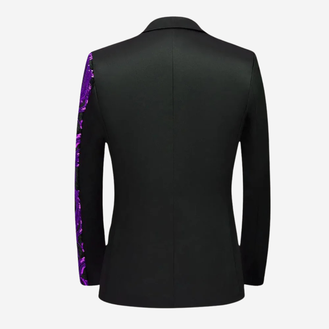 Luxe Sequin Blazer for Men