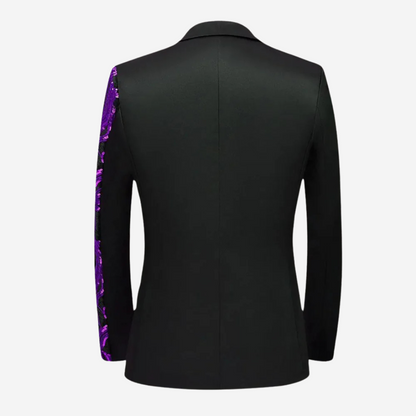 Luxe Sequin Blazer for Men