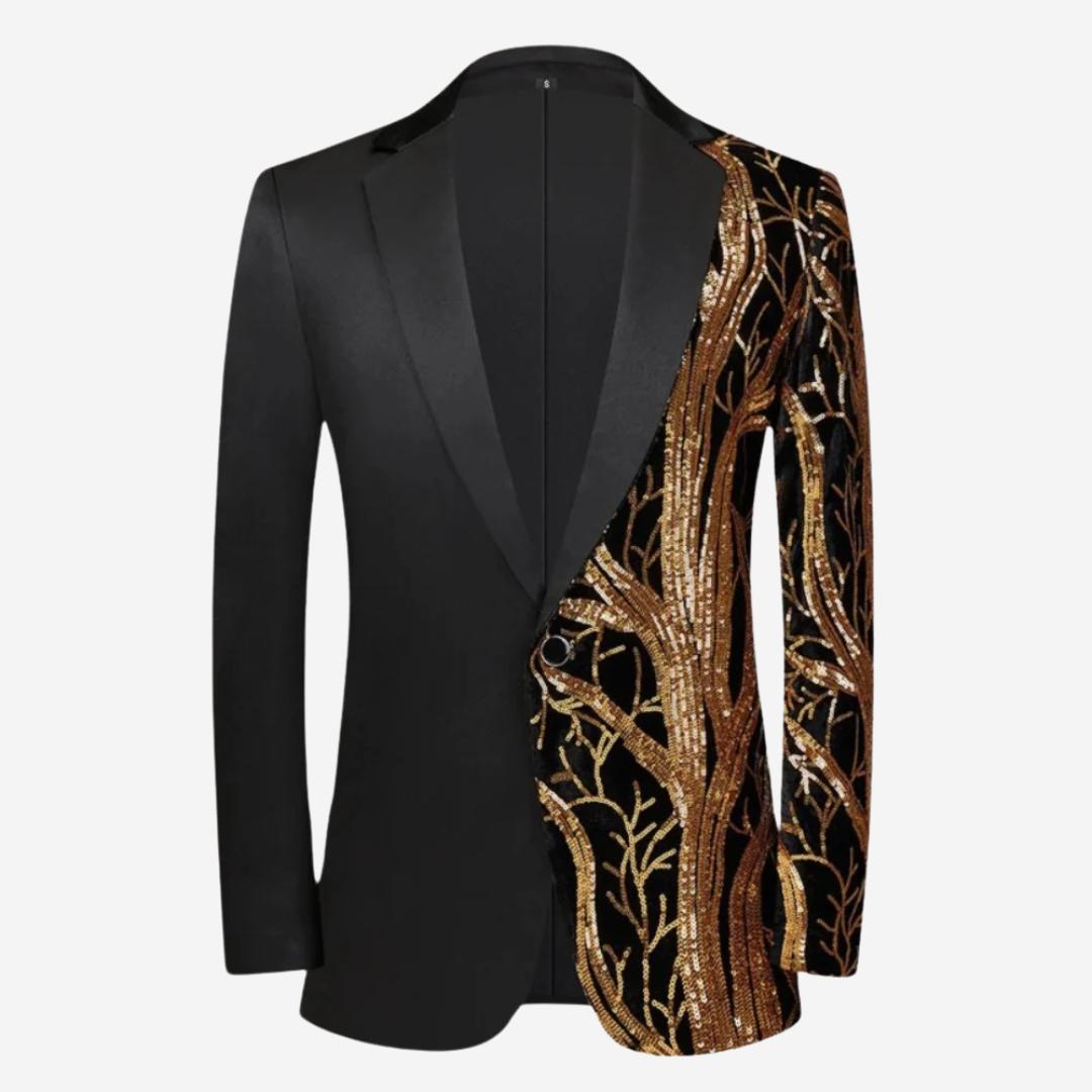 Luxe Sequin Blazer for Men