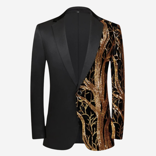 Luxe Sequin Blazer for Men