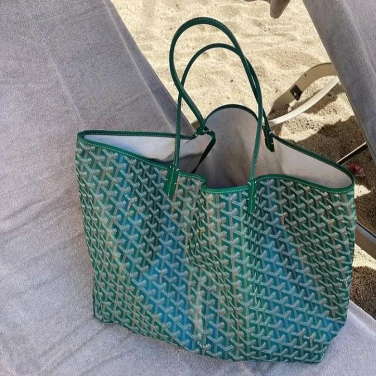 Luxe Shopper Bag with Timeless Woven Design