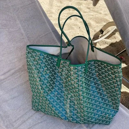 Luxe Shopper Bag with Timeless Woven Design