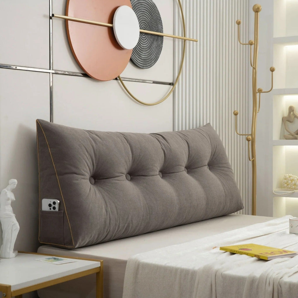 Luxurious Chic Wedge Pillow