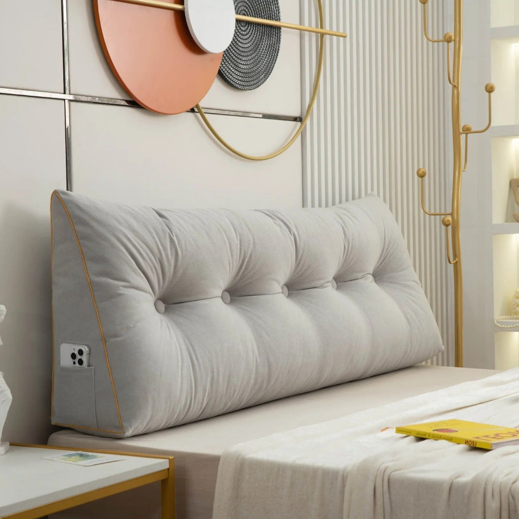 Luxurious Chic Wedge Pillow